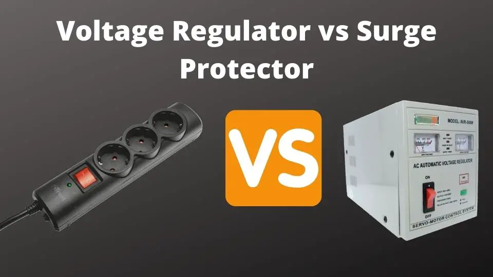 Voltage Regulator vs Surge Protector