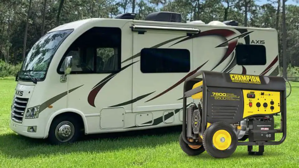 generator size for 2 AC RV