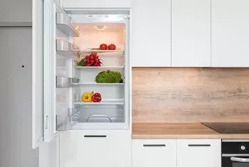 a standard household fridge